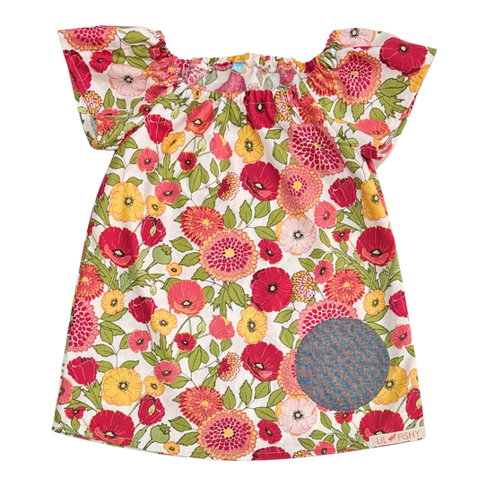 sundresses - white flowers