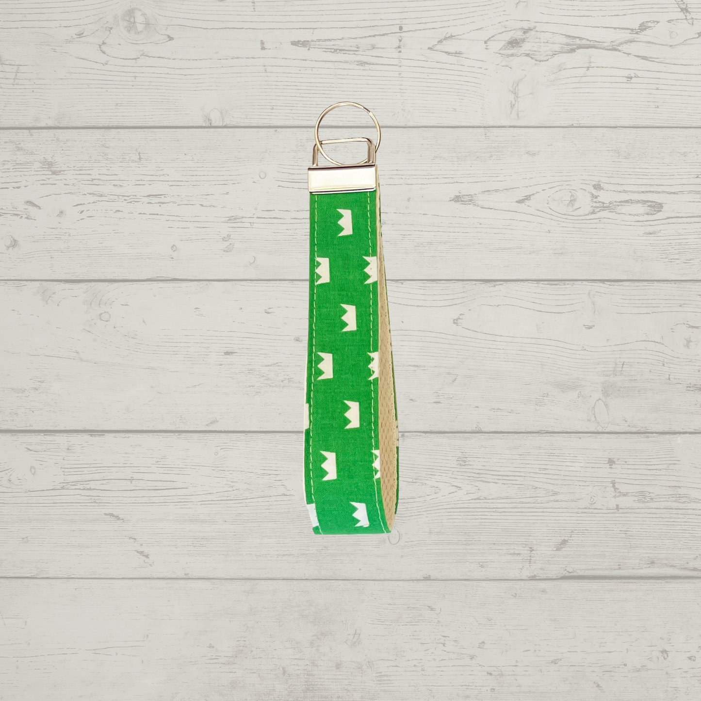 key fob - green crown