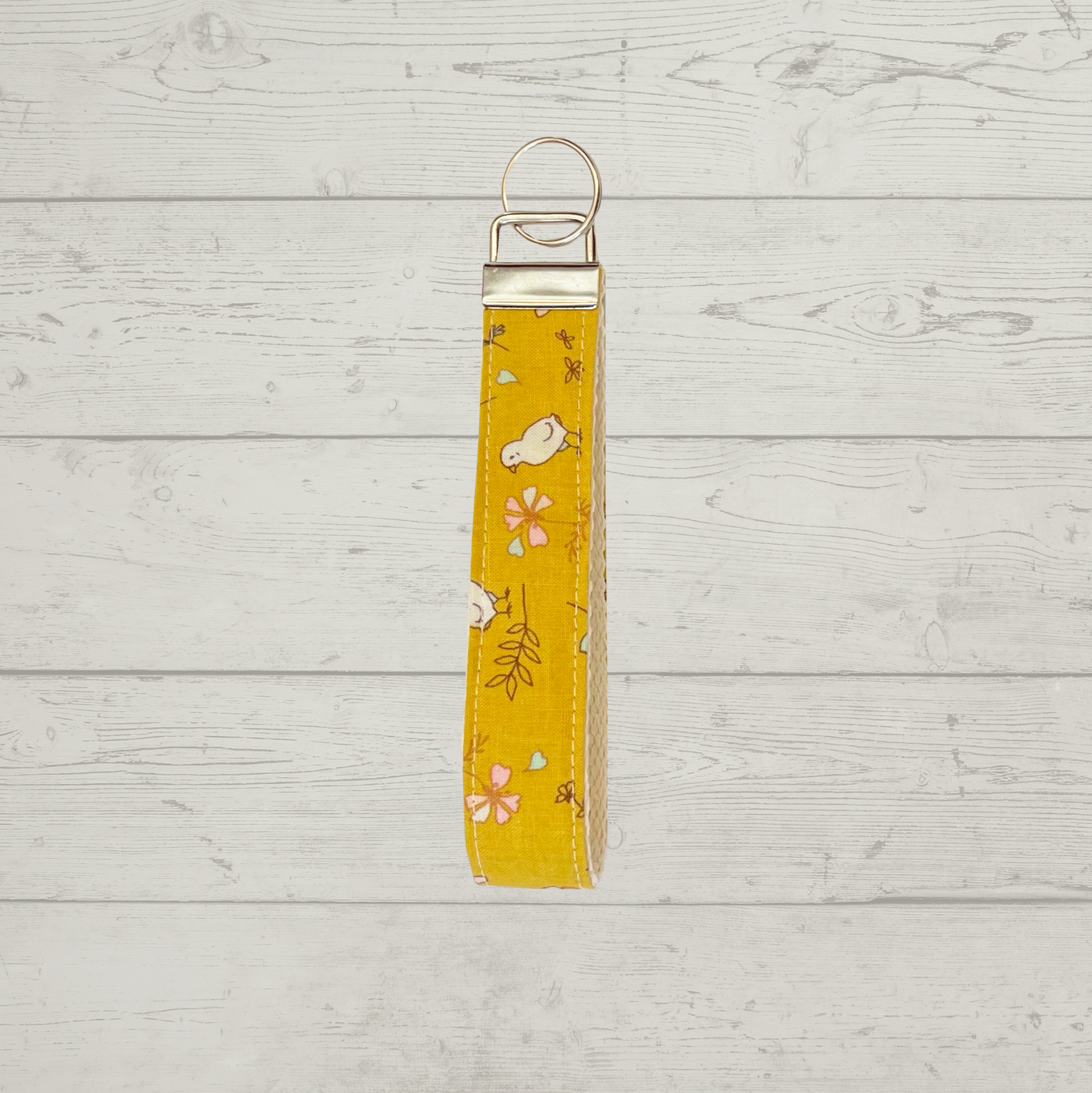 key fob - yellow bird