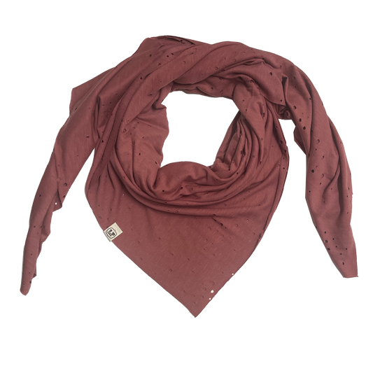 scarfs - blanket square - pink