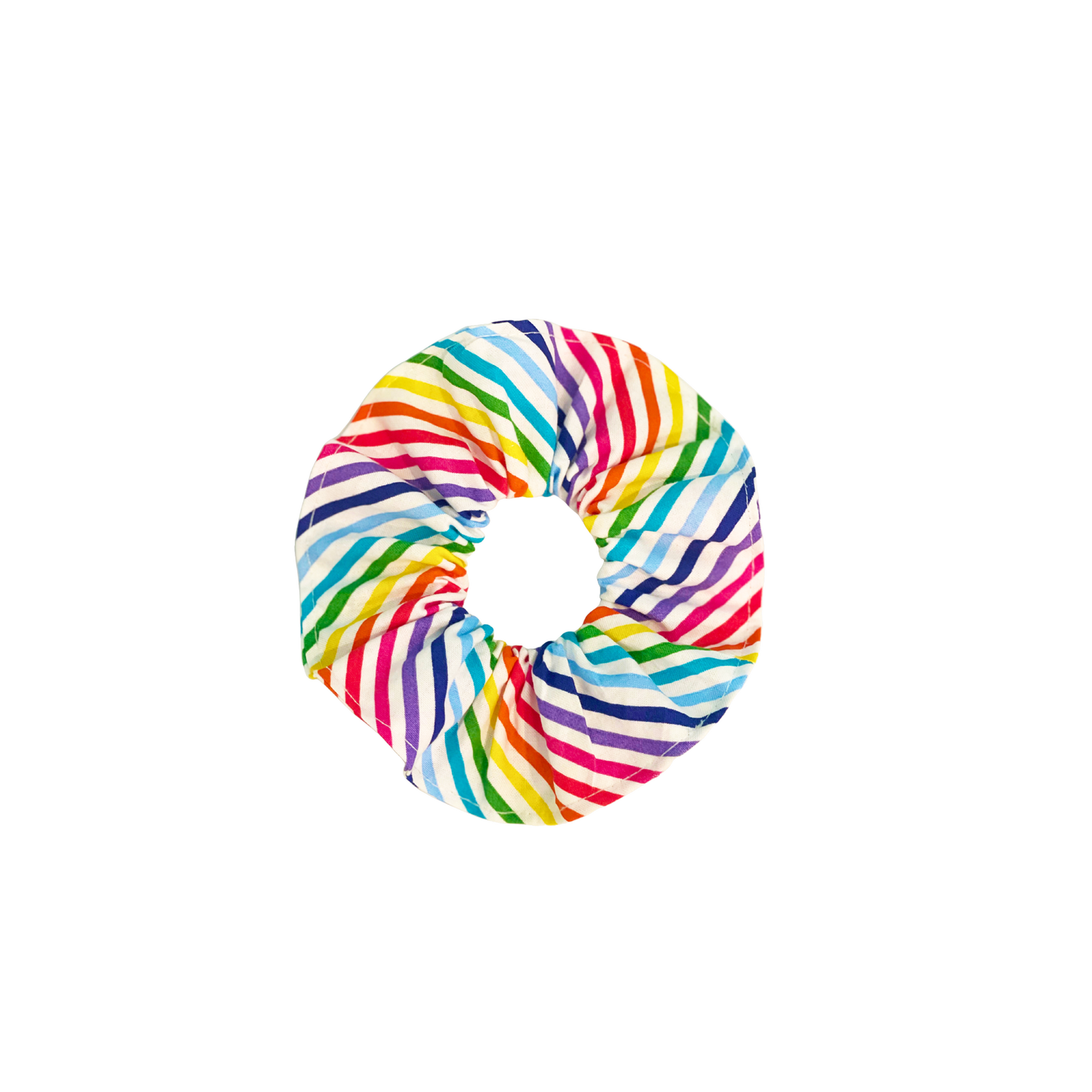 scrunchie - rainbow