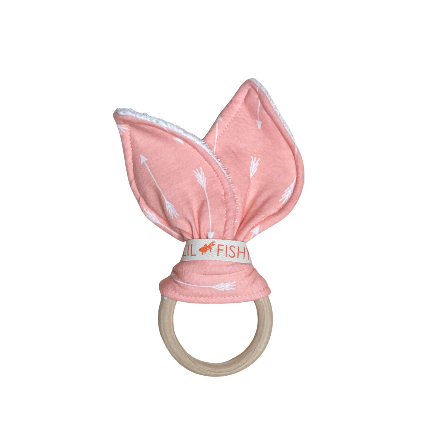 teething ring - pink