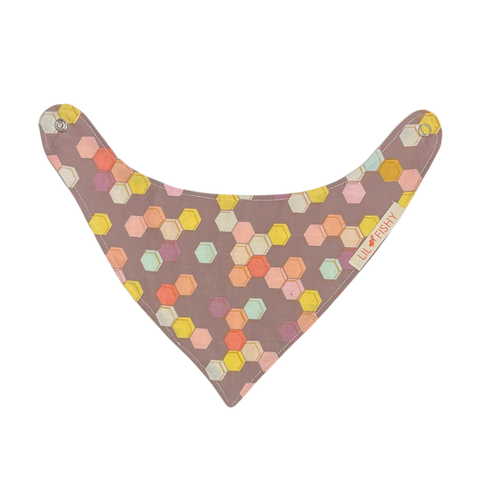 bibs - bandana - honey comb