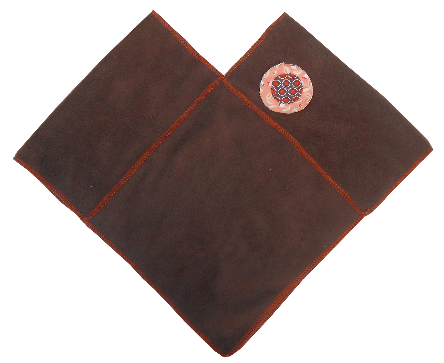 poncho - brown