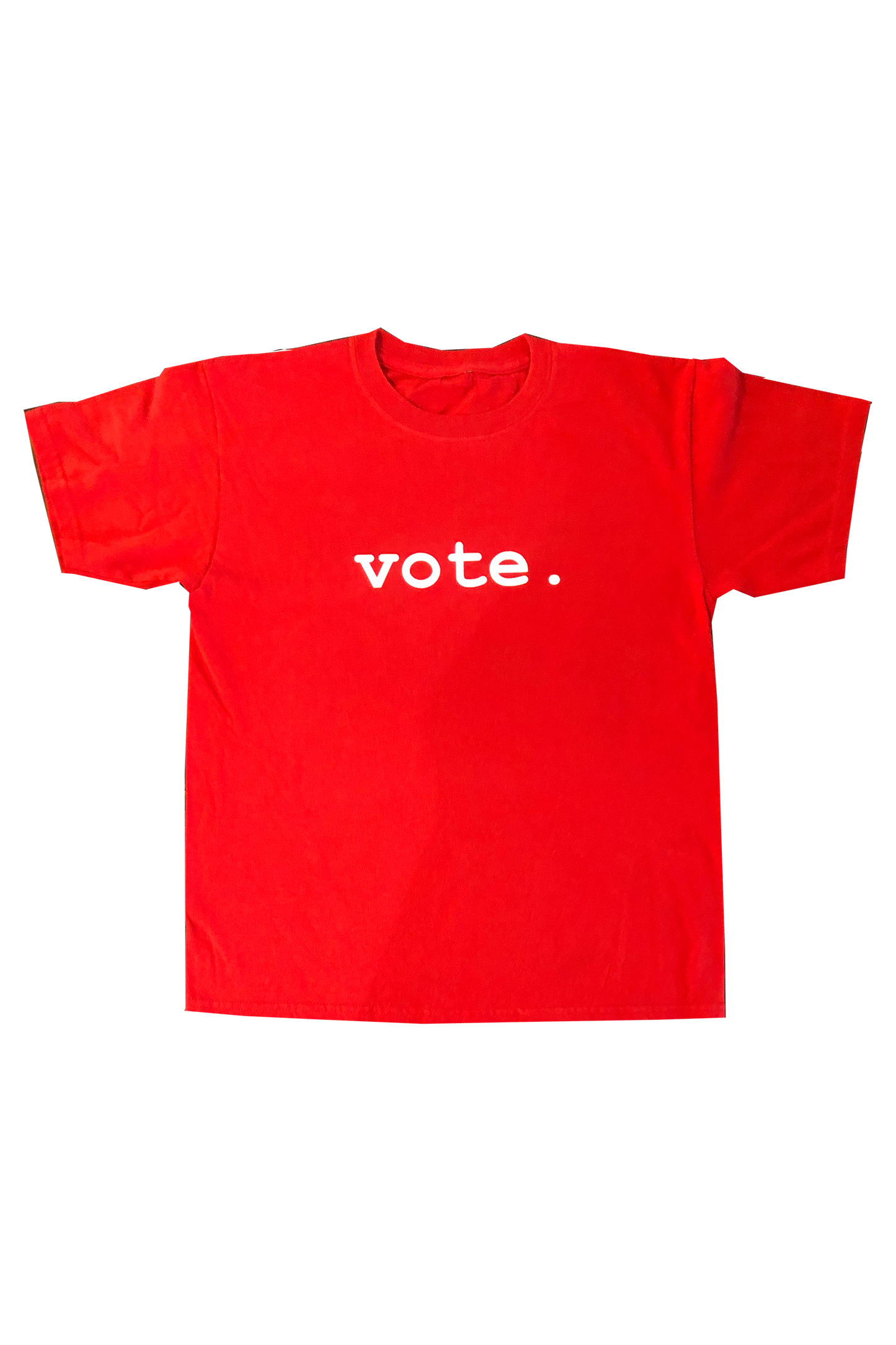 t shirt - VOTE. - red