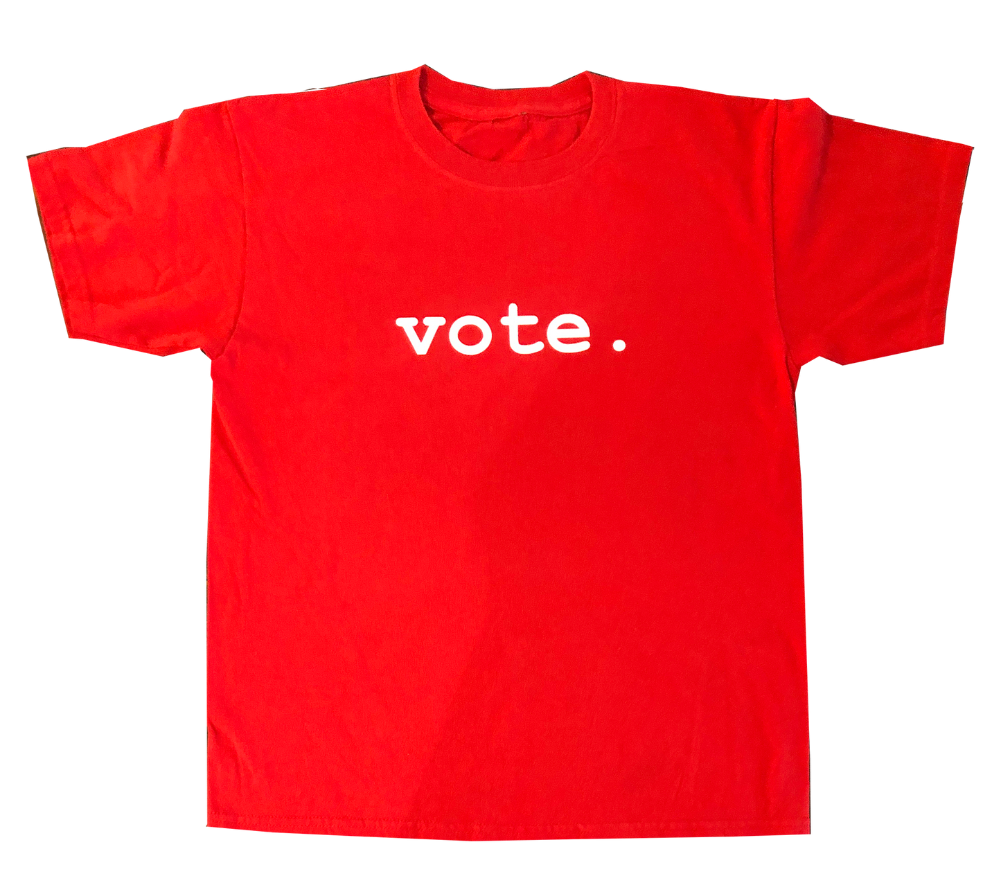 youth tees -ss - VOTE. - red