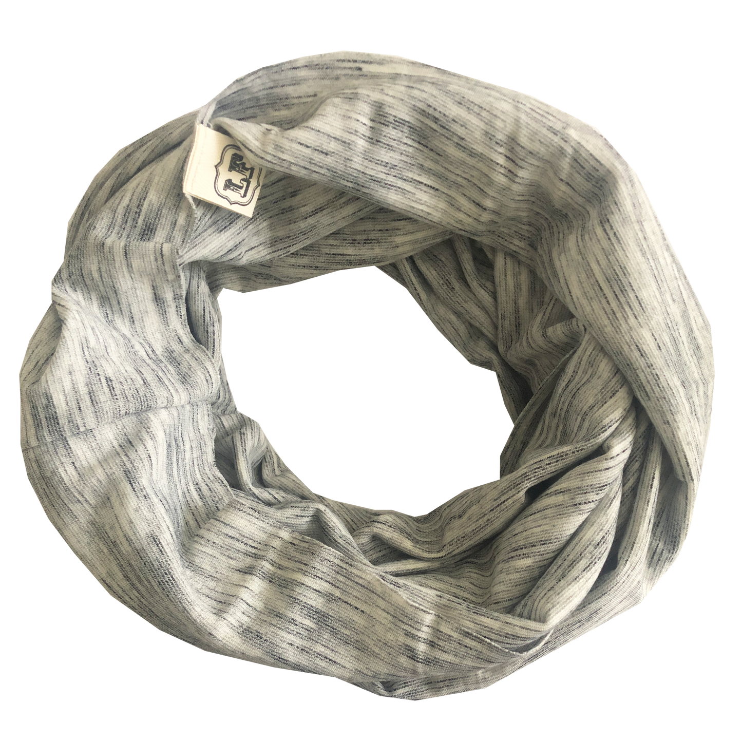scarfs - infinity - grey streaks