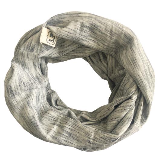 scarfs - infinity - grey streaks