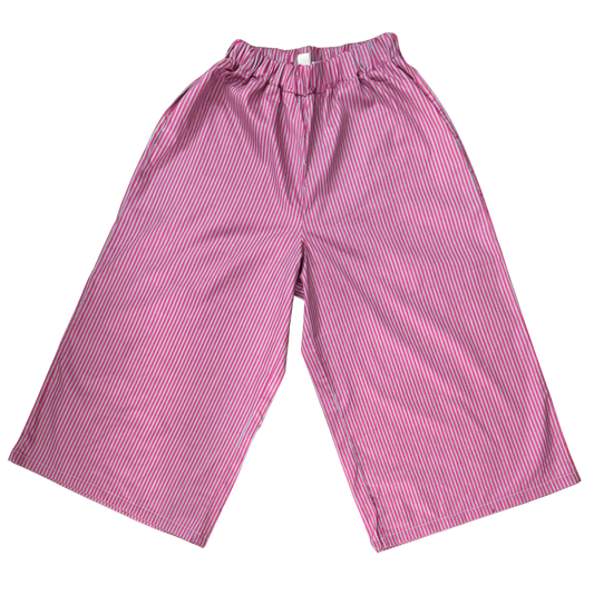 pants - grey/ pink stripes