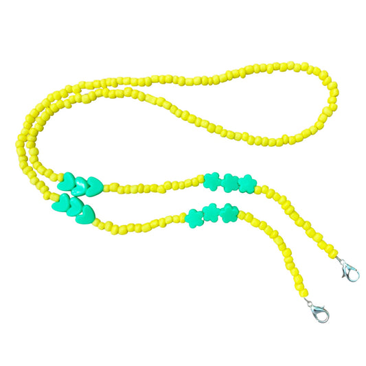 beads - yellow