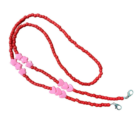 beads - red