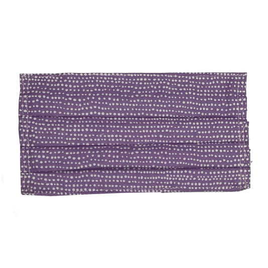 Mask Cover - purple dot