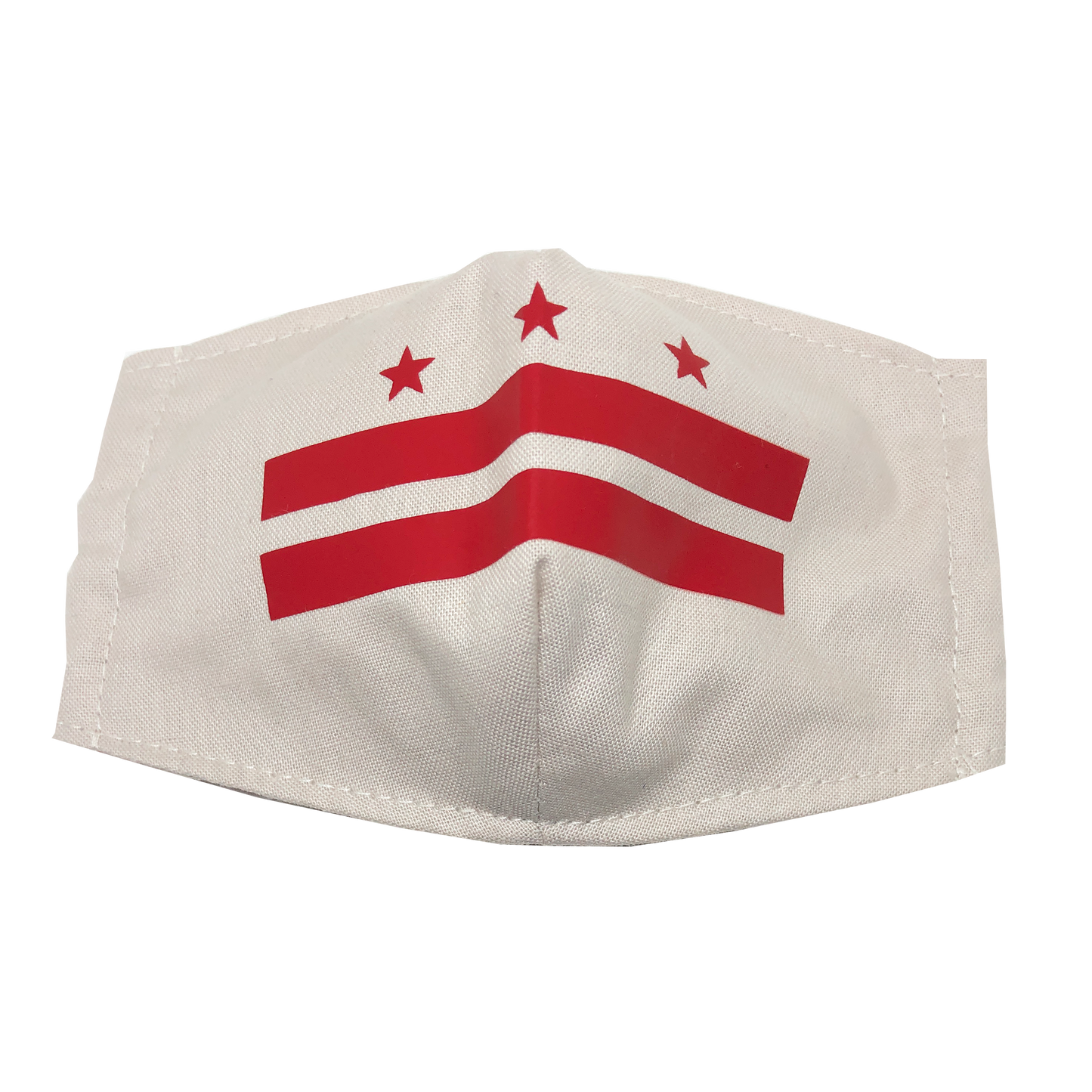 kids fitted masks - classic DC flag