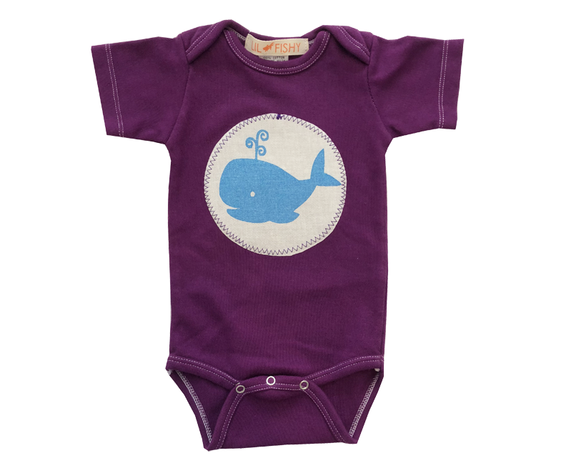 onesies -ss - whale