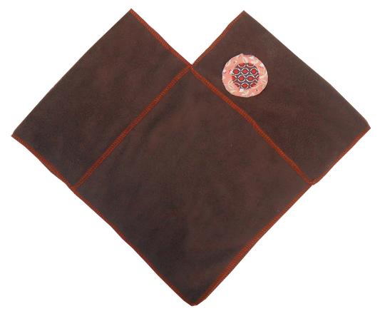 poncho - brown